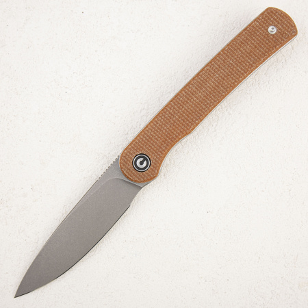 Нож CIVIVI Stylum, 10cr15comov, Micarta Brown, C20010B-A Нож CIVIVI Stylum, 10cr15comov, Micarta Brown, C20010B-A