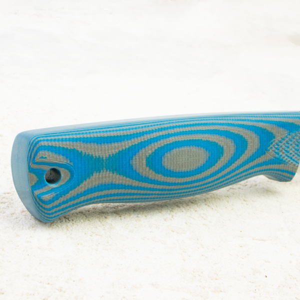 Нож OWL Hoot F, N690 Cryo, G10 Gray/Blue, Kydex
