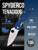 Нож Spyderco Tenacious, S35VN, FRN Blue, C122PBL Нож Spyderco Tenacious, S35VN, FRN Blue, C122PBL
