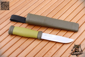 Нож MORA Outdoor 2000 Green, нерж.сталь - купить в интернет-магазине Blademan