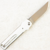Нож Petrified Fish Tena, D2, Satin, G10 White Handle, PFB04WS Нож Petrified Fish Tena, D2, Satin, G10 White Handle, PFB04WS