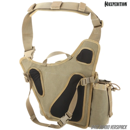 Тактическая сумка MAXPEDITION Jumbo Versipack 7,4L, Khaki, 0412K