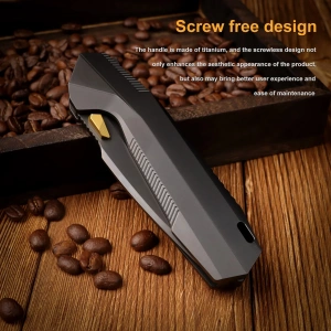 Нож Remette WK1, DLC, M390, Titanium Black Handle, WK1-F - складной туристические ножи из стали