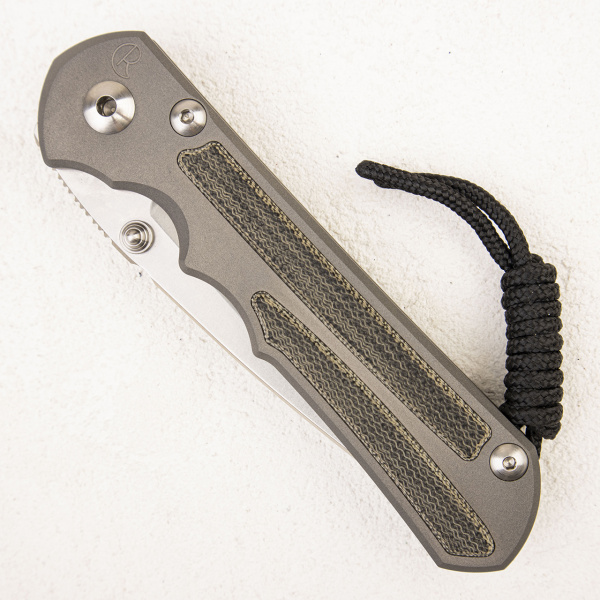 Нож Chris Reeve Sebenza 25, S35VN, Black Micarta - складной туристические ножи из стали