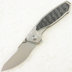 Нож Remette Kingfisher, M390, Titanium/Carbon Gray Handle, RTKF4