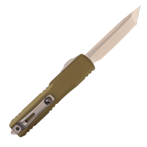 Нож Microtech Ultratech GEN IV, Stonewash, M390, Aluminum OD Green Handle, 11234-10 OD