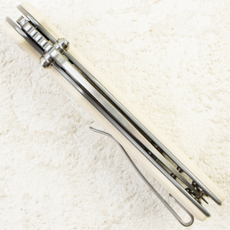 Нож CIVIVI Triptych, Satin, 14C28N, G10 Ivory Handle, C23085B-2 Нож CIVIVI Triptych, Satin, 14C28N, G10 Ivory Handle, C23085B-2