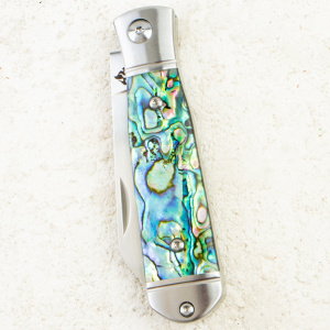 Нож QSP Jumping Jack, Satin, 14C28N, Abalone Handle, QS167-A Нож QSP Jumping Jack, Satin, 14C28N, Abalone Handle, QS167-A