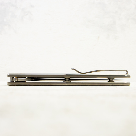 Нож WE Knife RekkeR Flipper Knife, CPM 20CV, Titanium Handle, WE22010G-2