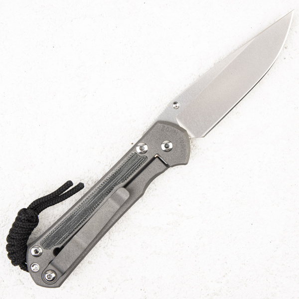 Нож Chris Reeve Small Sebenza 31, S45VN, Titanium/Black Canvas Micarta - складной туристические ножи из стали