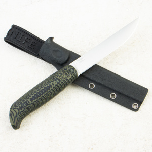 Нож OWL North F Грибок, N690 Cryo, G10 Black/Olive Handle, Kydex