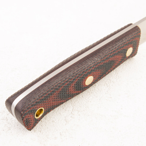 Нож Южный Крест Росомаха, CPR, Конвекс, Микарта Красно-Черная, Насечка Нож Южный Крест Росомаха, CPR, Конвекс, Микарта Красно-Черная, Насечка - купить в интернет-магазине Blademan