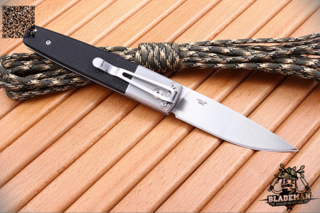 Нож Ganzo G7211, Satin, черный - купить в интернет-магазине Blademan