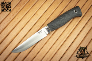 Нож Южный Крест Норт Эксперт, N690, Конвекс, Микарта Черная, Насечка Нож Южный Крест Норт Эксперт, N690, Конвекс, Микарта Черная, Насечка - купить в интернет-магазине Blademan