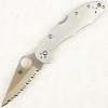 Нож Spyderco Delica 4, Serrated, VG-10, Stainless Steel, C11S Нож Spyderco Delica 4, Serrated, VG-10, Stainless Steel, C11S