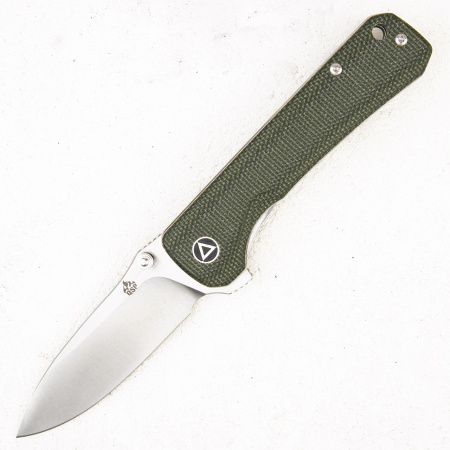 Нож QSP Hawk, 14C28N, Micarta Green
