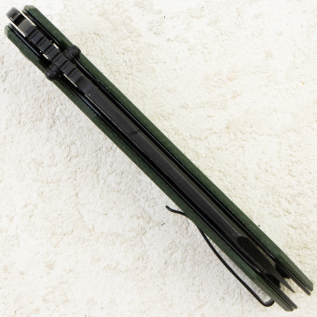 Нож CIVIVI Buster FG, Black Stonewashed, Nitro-V,Micarta Green Handle, C24052-3 Нож CIVIVI Buster FG, Black Stonewashed, Nitro-V,Micarta Green Handle, C24052-3