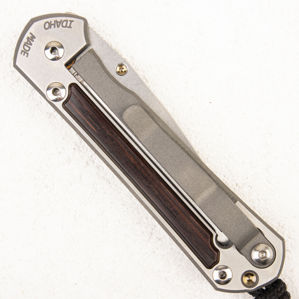 Нож Chris Reeve Small Sebenza 21 Cocobolo Inlay - складной туристические ножи из стали