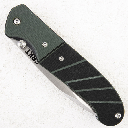 Нож CRKT Ignitor, 8Cr14MoV, Satin, G10 Black/Green, CR6850 Нож CRKT Ignitor, 8Cr14MoV, Satin, G10 Black/Green, CR6850