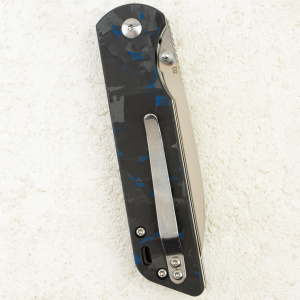 Нож QSP Parrot V2, Satin, D2, G10 Black/Blue Handle , QS102-H Нож QSP Parrot V2, Satin, D2, G10 Black/Blue Handle , QS102-H