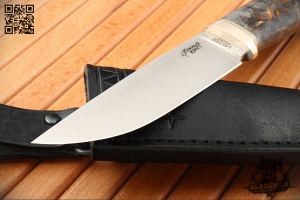 Южный Крест - Гризли, Карельская береза Антрацит, M390 - купить в интернет-магазине Blademan