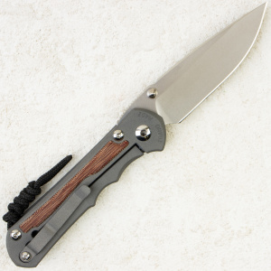 Нож Chris Reeve Large Inkosi Inlay, CPM MagnaCut, Titanium/Natural Canvas Micarta Handle, LIN-1014 Нож Chris Reeve Large Inkosi Inlay, CPM MagnaCut, Titanium/Natural Canvas Micarta Handle, LIN-1014