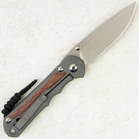 Нож Chris Reeve Large Inkosi Inlay, CPM MagnaCut, Titanium/Natural Canvas Micarta Handle, LIN-1014 Нож Chris Reeve Large Inkosi Inlay, CPM MagnaCut, Titanium/Natural Canvas Micarta Handle, LIN-1014