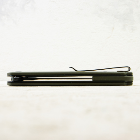 Нож CIVIVI Praxis, Black Stonewashed, 9Cr18MoV, G10 OD Green Handle, C803F Нож CIVIVI Praxis, Black Stonewashed, 9Cr18MoV, G10 OD Green Handle, C803F