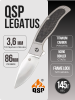 Нож QSP Legatus, M390, Titanium/Carbon Нож QSP Legatus, M390, Titanium/Carbon