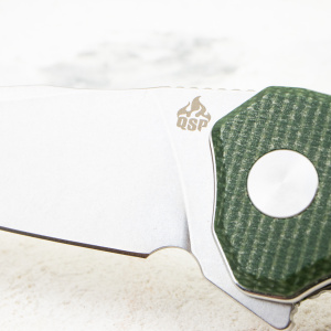 Нож QSP Walrus, D2 Tool Steel, Micarta Green Handle, QS151-C1 Нож QSP Walrus, D2 Tool Steel, Micarta Green Handle, QS151-C1