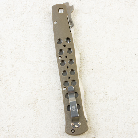 Нож Cold Steel Ti-Lite 6 Kris, Serrated, AUS-10A, Zytel Black, 26SXK6S