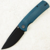 Нож Petrified Fish Beluga, K110, Black Stonewash, Micarta Blue Handle, PFP01BMW Нож Petrified Fish Beluga, K110, Black Stonewash, Micarta Blue Handle, PFP01BMW