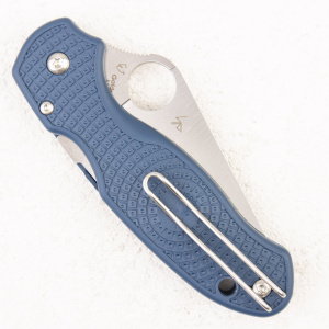 Нож Spyderco Para 3, CPM SPY27, FRN Blue, C223PCBL - складной туристические ножи из стали Нож Spyderco Para 3, CPM SPY27, FRN Blue, C223PCBL - складной туристические ножи из стали