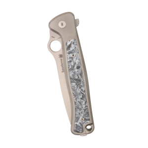 Нож Spyderco Slym, M390, Titanium/Carbon Handle, C271TIP