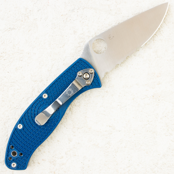 Нож Spyderco Tenacious, CPM S35VN, FRN Blue, C122PSBL