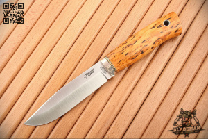 Южный Крест - Юкон, Карельская береза Янтарь, M390 - купить в интернет-магазине Blademan