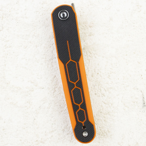 Нож CIVIVI KwaiQ, Nitro-V, G10 Black/Orange Handle, C23015-2 Нож CIVIVI KwaiQ, Nitro-V, G10 Black/Orange Handle, C23015-2