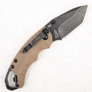 Нож Kershaw Shuffle II Tanto, Tan - складной туристические ножи из стали Нож Kershaw Shuffle II Tanto, Tan - складной туристические ножи из стали