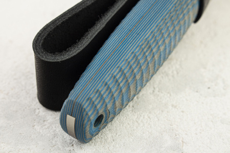 Нож OWL North S F, M390 Cryo, G10 Gray-Blue, Kydex Classic - купить в интернет-магазине Blademan