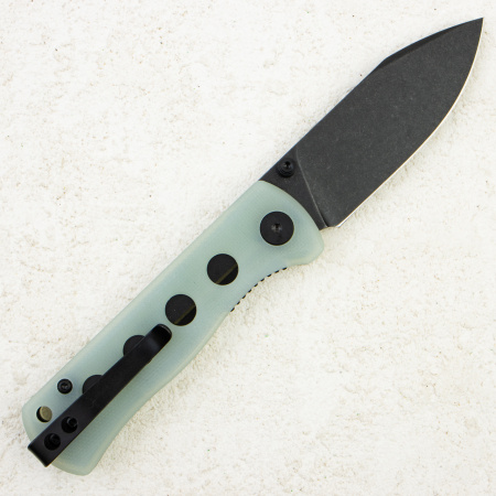Нож QSP Canary Folder, 14C28N, Jade G10 Handle, QS150-E2