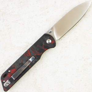 Нож QSP Parrot V2, Satin, D2, G10 Black/Red Handle , QS102-I Нож QSP Parrot V2, Satin, D2, G10 Black/Red Handle , QS102-I