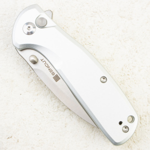 Нож SENCUT ArcBlast Flipper & Button Lock, 9Cr18MoV, Aluminum Handle, S22043B-2 Нож SENCUT ArcBlast Flipper & Button Lock, 9Cr18MoV, Aluminum Handle, S22043B-2