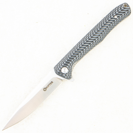 Нож Mr.Blade/Shifter Baron, 8Cr14MoV, G10 Black-White, MBS036