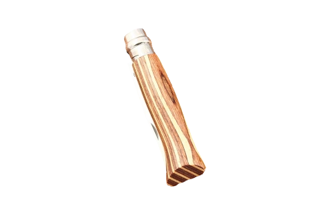 Opinel №8, коричневая рукоять — нож в сложенном виде