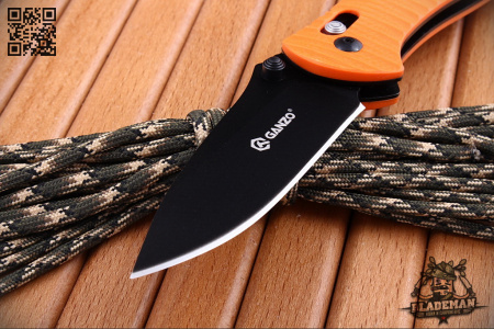 Нож Ganzo G7393P-OR, Оранжевый, Чёрный - купить в интернет-магазине Blademan
