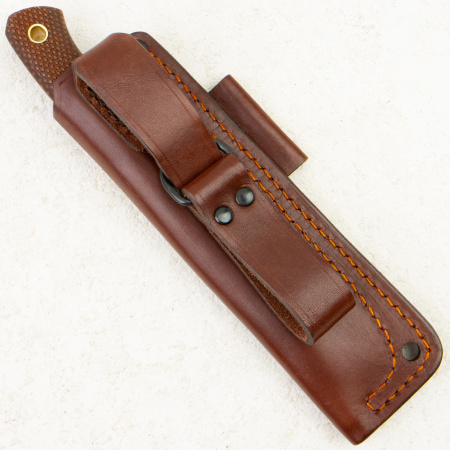 Нож Южный Крест Fang L, VG-10, Micarta Coyote, Насечка