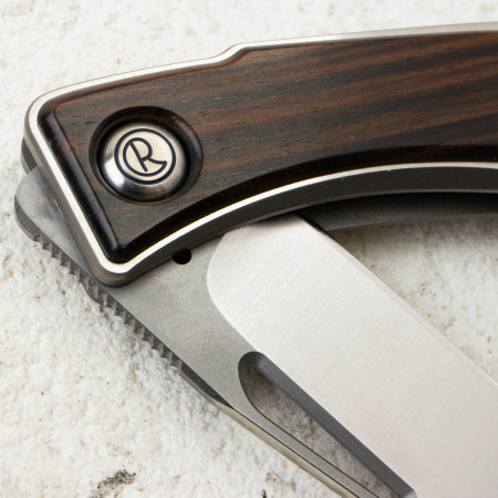 Нож Chris Reeve Mnandi Macassar Ebony Inlay, CPM S45VN, Titanium/ Macassar Ebony, MNA-1016 Нож Chris Reeve Mnandi Macassar Ebony Inlay, CPM S45VN, Titanium/ Macassar Ebony, MNA-1016
