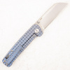 Нож QSP Penguin, 154CM, Titanium Frag Blue, QS130-RFRG1 - купить в интернет-магазине Blademan