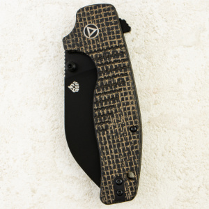 Нож QSP Chefmaster, Black 14C28N, Coarse Micarta Brown, QS163-C2 Нож QSP Chefmaster, Black 14C28N, Coarse Micarta Brown, QS163-C2