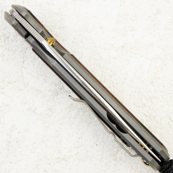 Нож Chris Reeve Large Sebenza 31 Macassar Ebony Inlay, CPM MagnaCut, Titanium/ Macassar Ebony, L31-1140